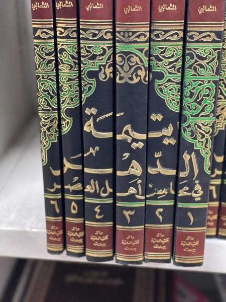 يتيمة الدهر6/1